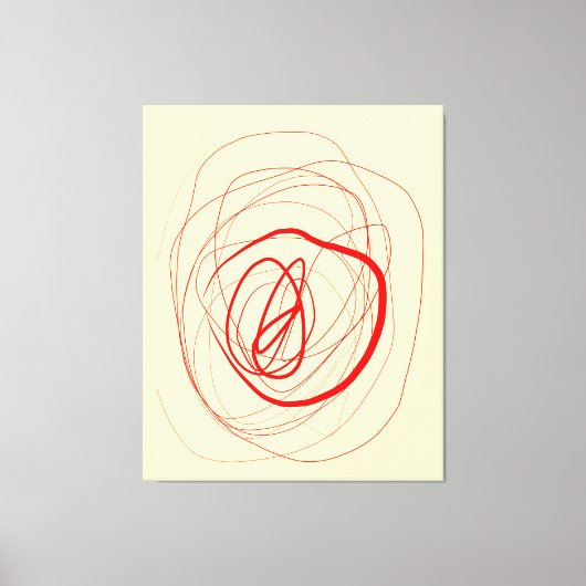 Impression sur toile étirée en ligne modulée (Recto)