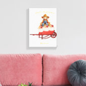 Impression sur toile étirée Épouvantail d'Hallowee (Insitu(Salon))