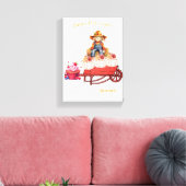 Impression sur toile étirée Épouvantail d'Hallowee (Insitu(Salon))