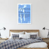 Impression sur toile étirée Eudaimonia (Insitu(Chambre))