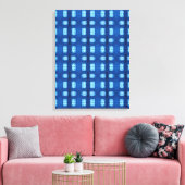 Impression sur toile étirée Interlace II (Insitu(Salon))