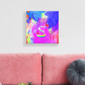 Impression sur toile étirée Roses perdues (Insitu(Salon))