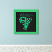 Impression sur toile étirée Royalty Made King & Qu (Insitu (Plancher de Bois))