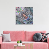 Impression sur toile étirée Wonder playful (Insitu(Salon))