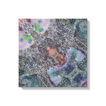 Impression sur toile étirée Wonder playful