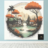 Impression sur toile étirée XIV 1 (Insitu (Plancher de Bois))