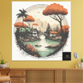 Impression sur toile étirée XIV 1 (Insitu(Salon))