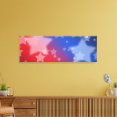 Impression sur toile étoiles patriotiques (Insitu(Salon))