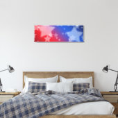 Impression sur toile étoiles patriotiques (Insitu(Chambre))