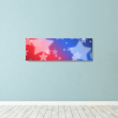 Impression sur toile étoiles patriotiques (Insitu (Plancher de Bois))