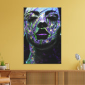 Impression sur toile Femme Parfum de Lavande (Insitu(Salon))