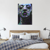 Impression sur toile Femme Parfum de Lavande (Insitu(Chambre))