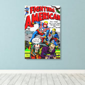 Impression sur toile Fighting American (Insitu (Plancher de Bois))