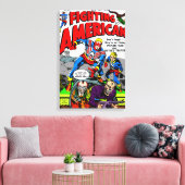 Impression sur toile Fighting American (Insitu(Salon))