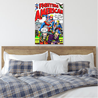 Impression sur toile Fighting American
