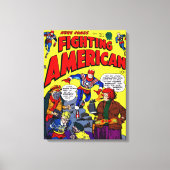 Impression sur toile 'Fighting American' des année (Recto)
