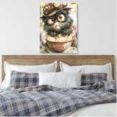 Impression sur toile fine art grande format de cha (Insitu(Chambre))