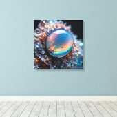 Impression sur toile (Fire Opal-4) (Insitu (Plancher de Bois))