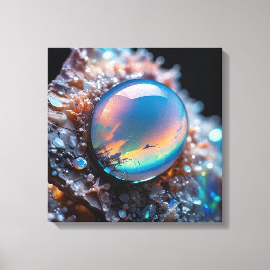 Impression sur toile (Fire Opal-4) (Recto)