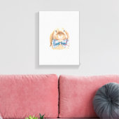 Impression sur toile - Floppy le lapin (Insitu(Salon))