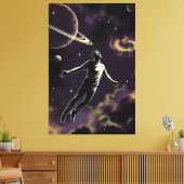 Impression sur toile Flying For Photons (Insitu(Salon))