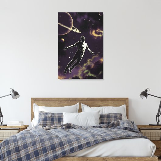 Impression sur toile Flying For Photons (Insitu(Chambre))