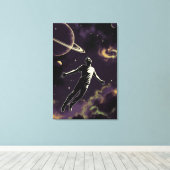 Impression sur toile Flying For Photons (Insitu (Plancher de Bois))