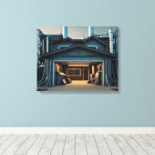 Impression sur toile Garage Tech Upgrade (Insitu (Plancher de Bois))