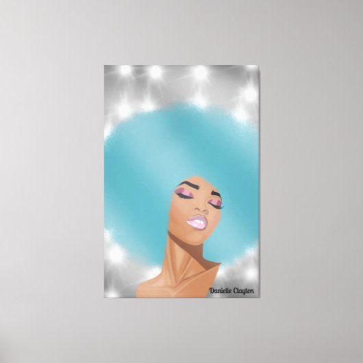 Impression sur toile Guarded (Recto)