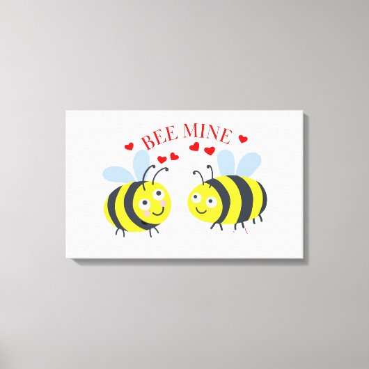 Impression sur toile - Idée cadeau d'amour de la S (Recto)