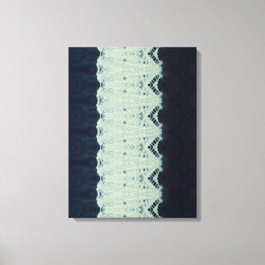 Impression sur toile Indigo Beauty II (Recto)