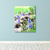 Impression sur toile - Jacinthe des vignes (Insitu (Plancher de Bois))