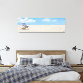 Impression sur toile - La chaise bleue - par Just (Insitu(Chambre))