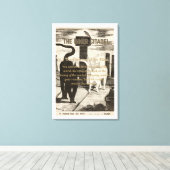 Impression sur toile La Citadelle Intérieure (Insitu (Plancher de Bois))