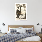 Impression sur toile La Citadelle Intérieure (Insitu(Chambre))