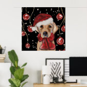Impression sur toile Labrador Retriever (Bureau à domicile)