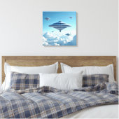 Impression sur toile (L'Arrivée) (Insitu(Chambre))