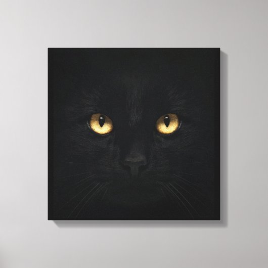 Impression sur toile Le Chat Noir (Recto)