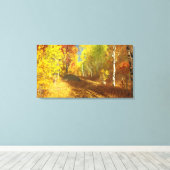 Impression sur toile légère (Insitu (Plancher de Bois))