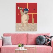 Impression sur toile Little All-Star Touchdown Ted (Insitu(Salon))