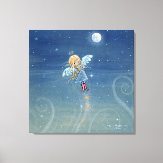 Impression sur toile Little Star Angel (Recto)