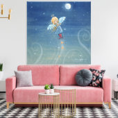 Impression sur toile Little Star Angel (Insitu(Salon))
