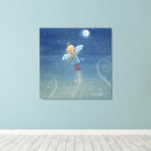 Impression sur toile Little Star Angel (Insitu (Plancher de Bois))