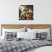 Impression sur toile (Livres dans le grenier) (Insitu(Chambre))