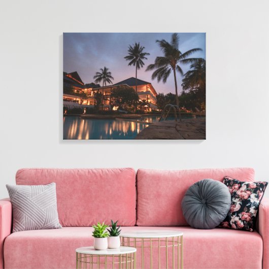 Impression sur toile luxueuse tendue sur châssis (Insitu(Salon))