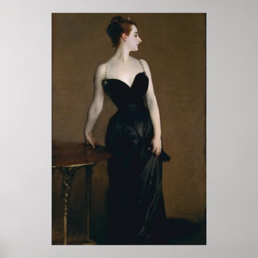 Impression sur toile Madame X (Devant)