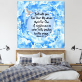Impression sur toile Malachie 4:2 (Insitu(Chambre))