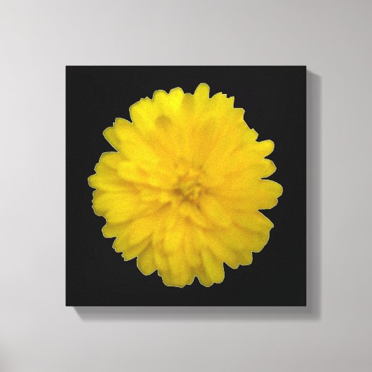 Impression sur toile Marigold Jaune (Recto)