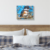 Impression sur toile Martin-pêcheur oiseau sauvage (Insitu(Chambre))