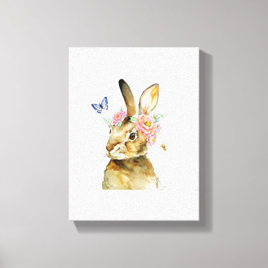 Impression sur toile - Miss Hare (Recto)